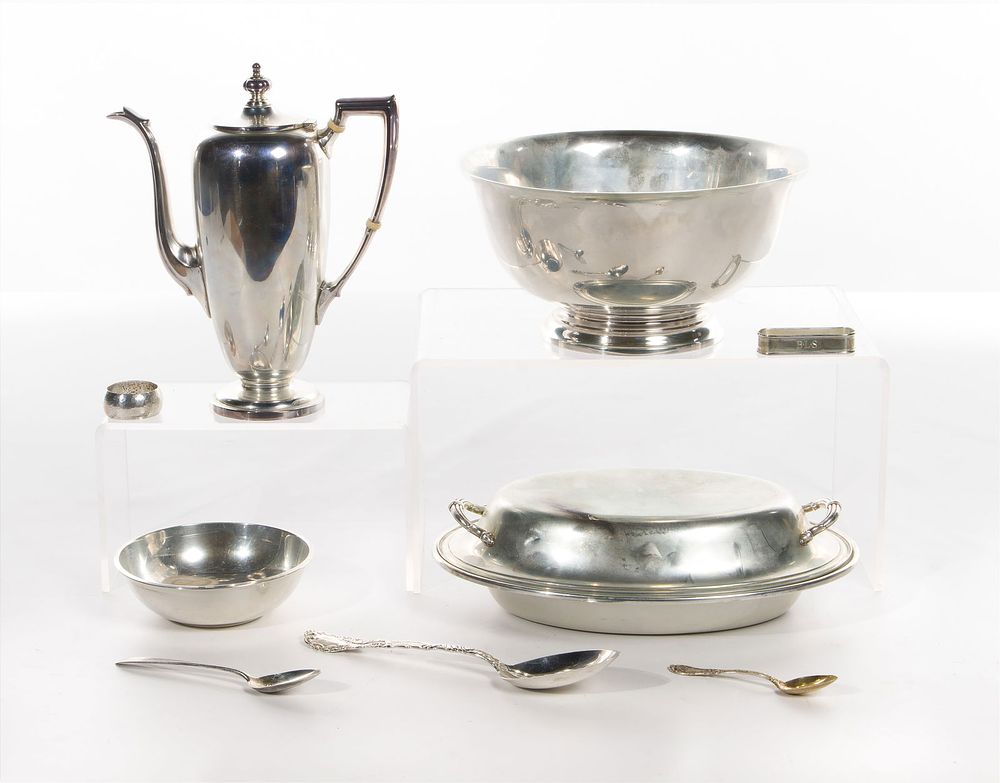 Lot 181: Gorham Sterling Silver Object Assortment