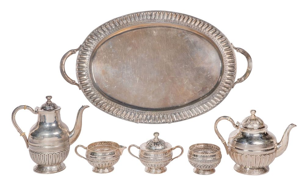 Lot 185: Sanborns Sterling Silver Beverage Service