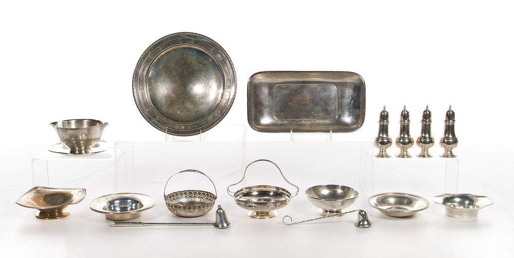 Lot 186: Sterling Silver Holloware Assortment