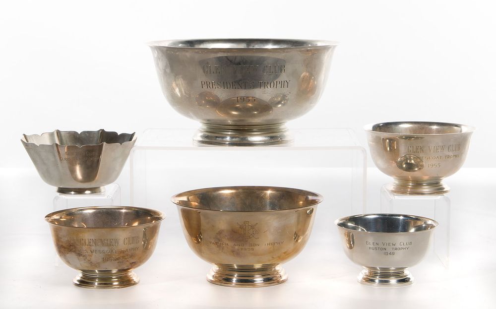 Lot 190: Sterling Silver Trophy Assortment