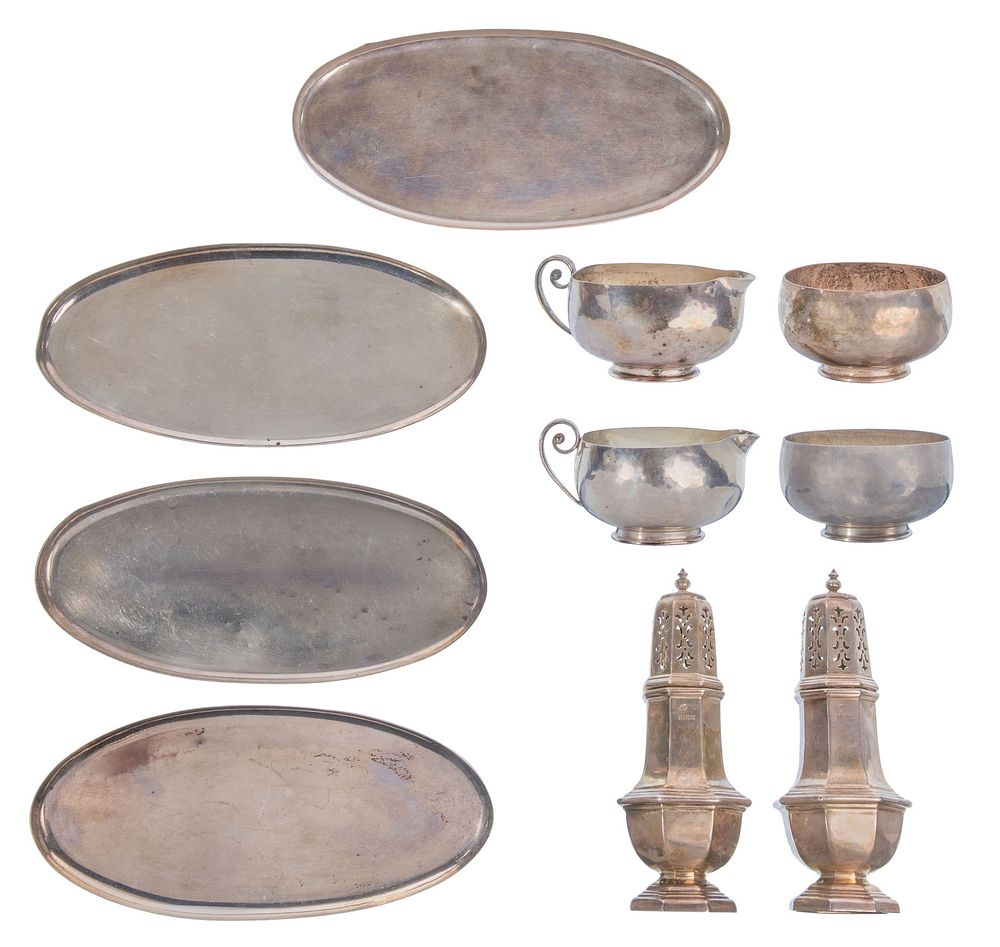 Lot 203: Sterling Silver Hollowware Assortment