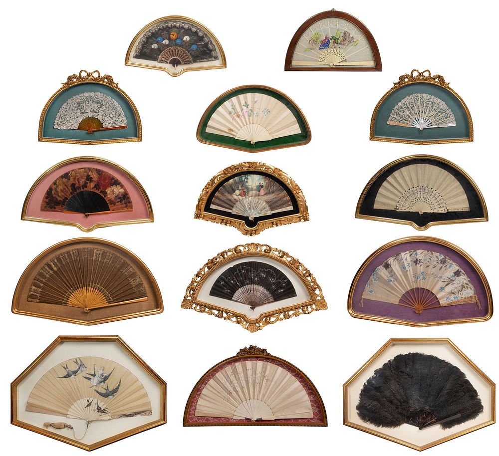 Lot 232: Hand Fan Assortment