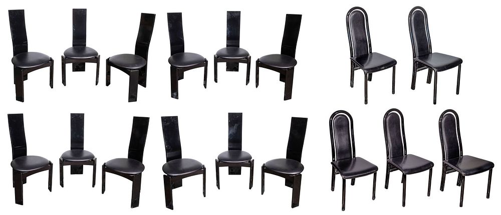 Lot 247: Italian Dining Room Chair Sets