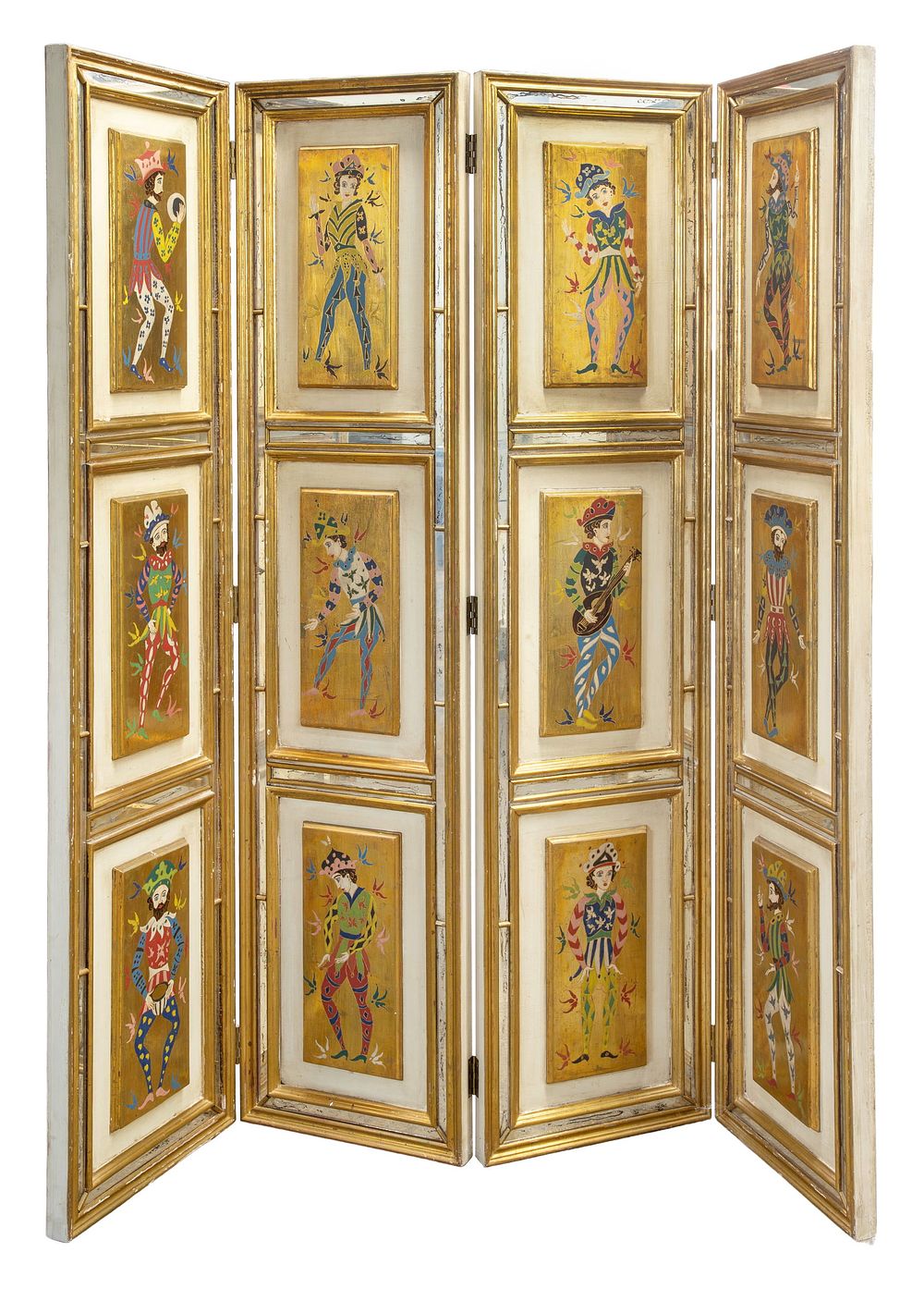 Lot 160: Italian Harlequin Room Divider