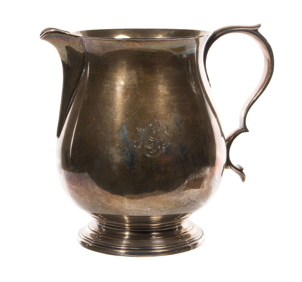 Lot 200: Tiffany & Co. Makers Sterling Silver Water Pitcher
