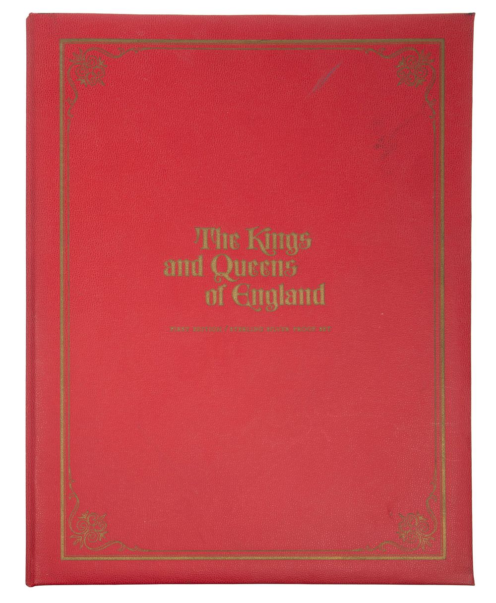 Lot 213: The Kings and Queens of England Sterling Silver Medal Proof Set