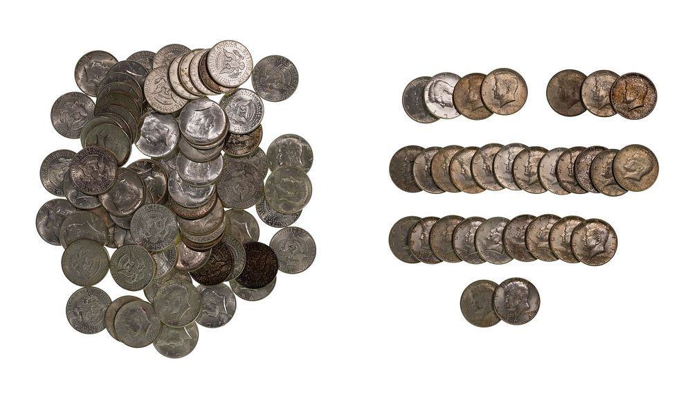 Lot 219: Kennedy 50c Assortment
