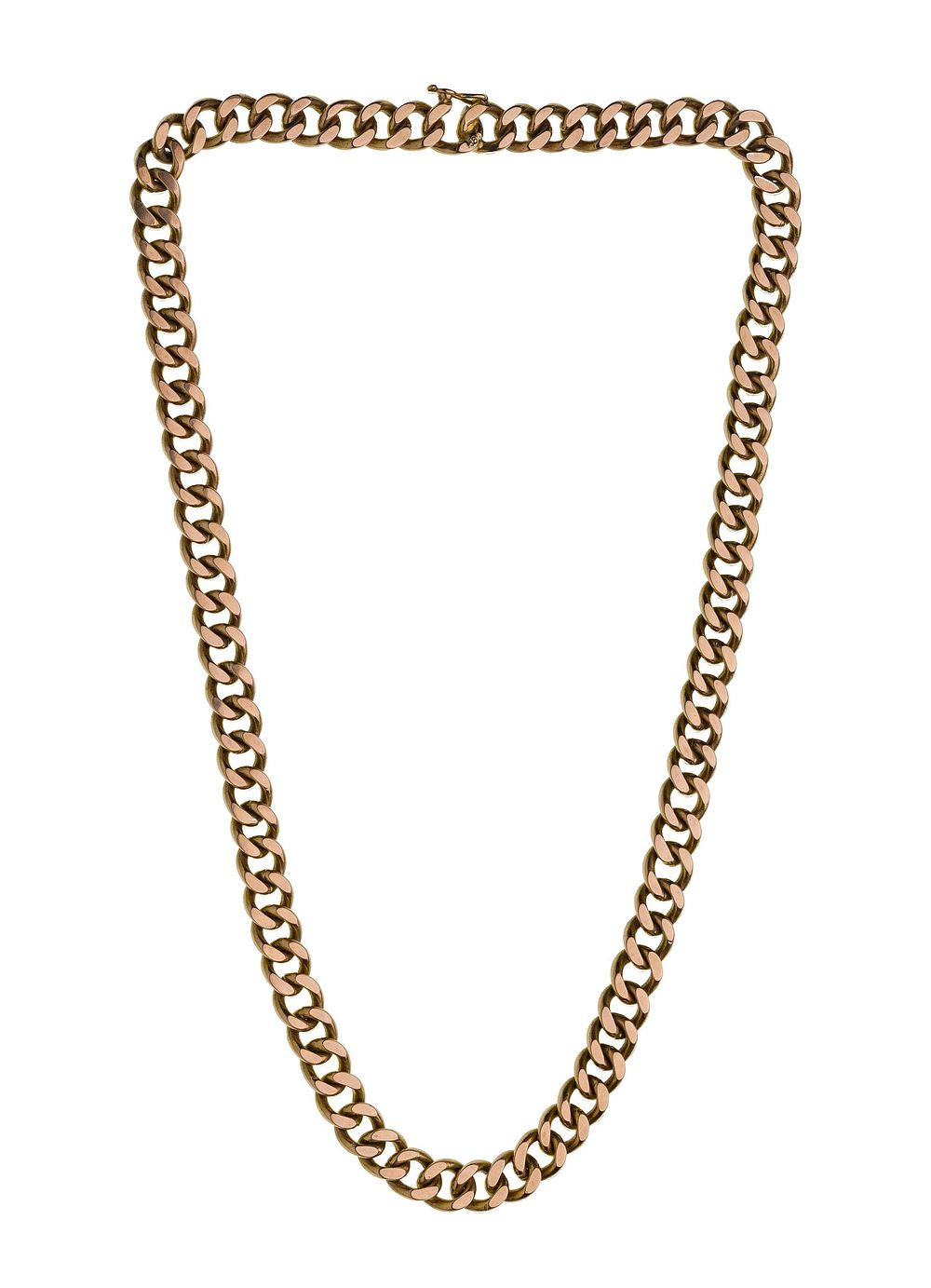Lot 229: 9k Yellow Gold Necklace