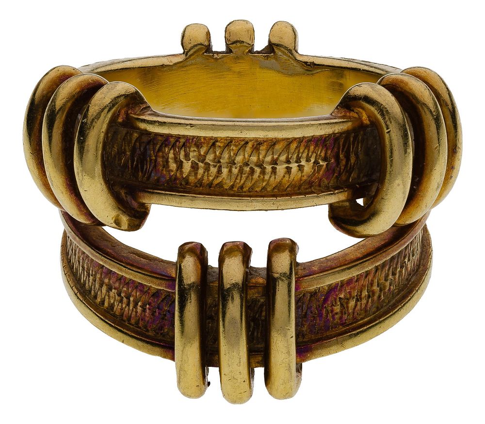 Lot 261: Jean Schlumberger for Tiffany & Co 18k Yellow Gold Ring