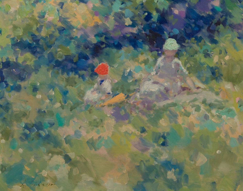 Lot 166: Andre Gisson (French, 1921-2003) Oil on Canvas