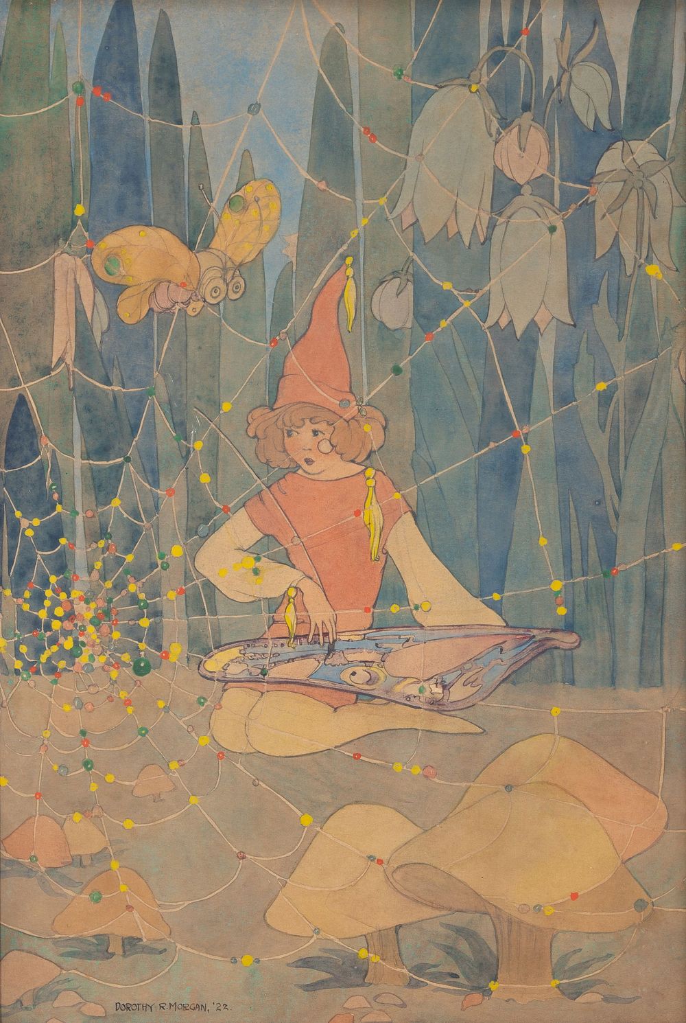 Lot 174: Dorothy R. Morgan (19th Century) Watercolor