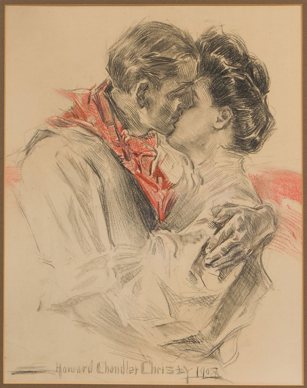 Lot 177: Howard Chandler Christy (American, 1872-1952) Pencil Drawing