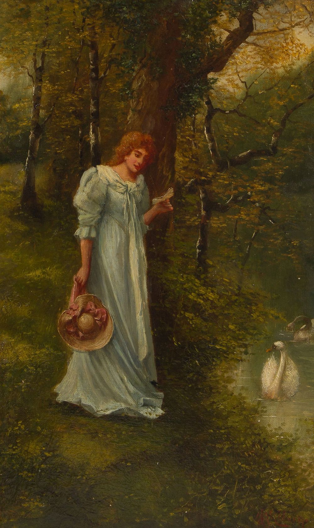 Lot 179: James Andrew McColvin (English, 1864-1920) Oil on Canvas