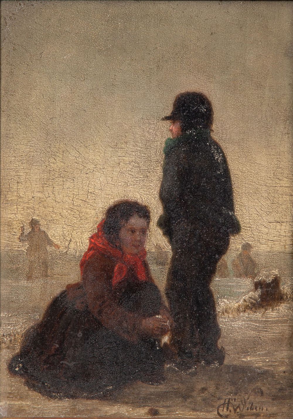 Lot 231: Emile Wilkin (Belgian, 1905-1995) Oil on Board