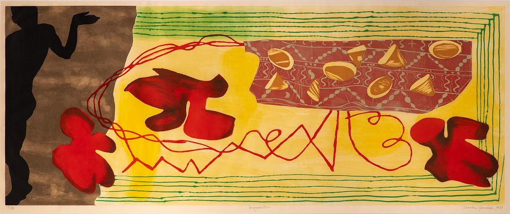 Lot 243: Charles Garabedian (American, 1923-2016) 'Inquisition' Aquatint Etching