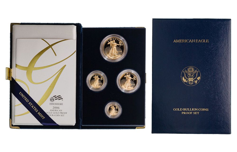 Lot 267: American Eagle Gold Bullion Proof Set