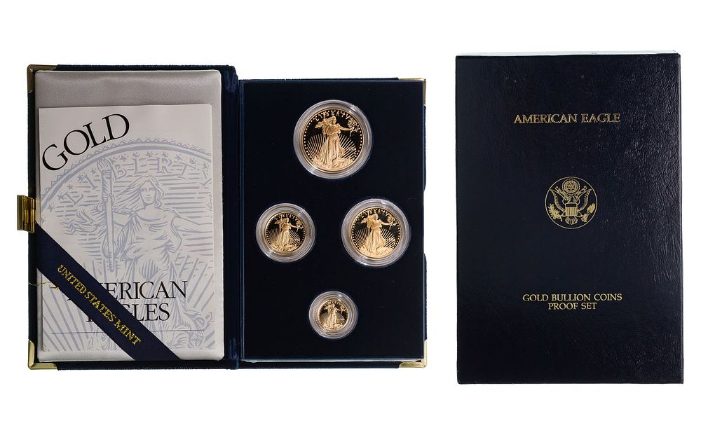 Lot 268: American Eagle Gold Bullion Proof Set