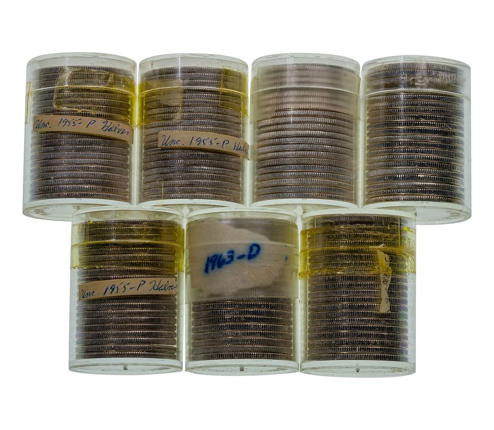 Lot 291: Silver 50c Assortment