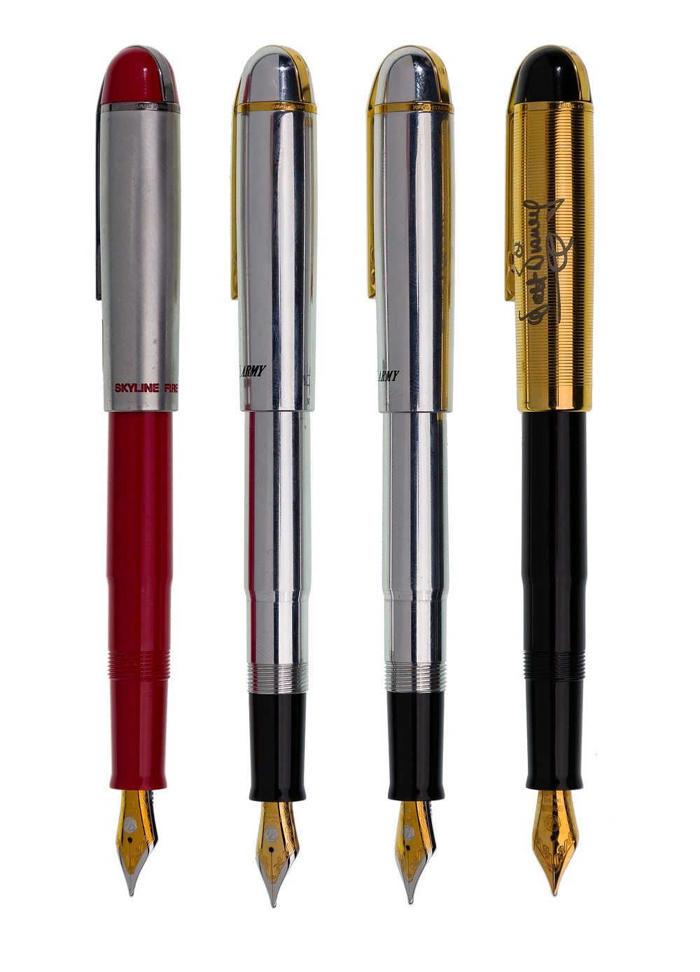 Lot 326: Eversharp Skyline Fountain Pen Assortment