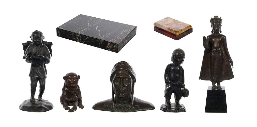 Lot 336: Asian Bronze Sculpture Assortment