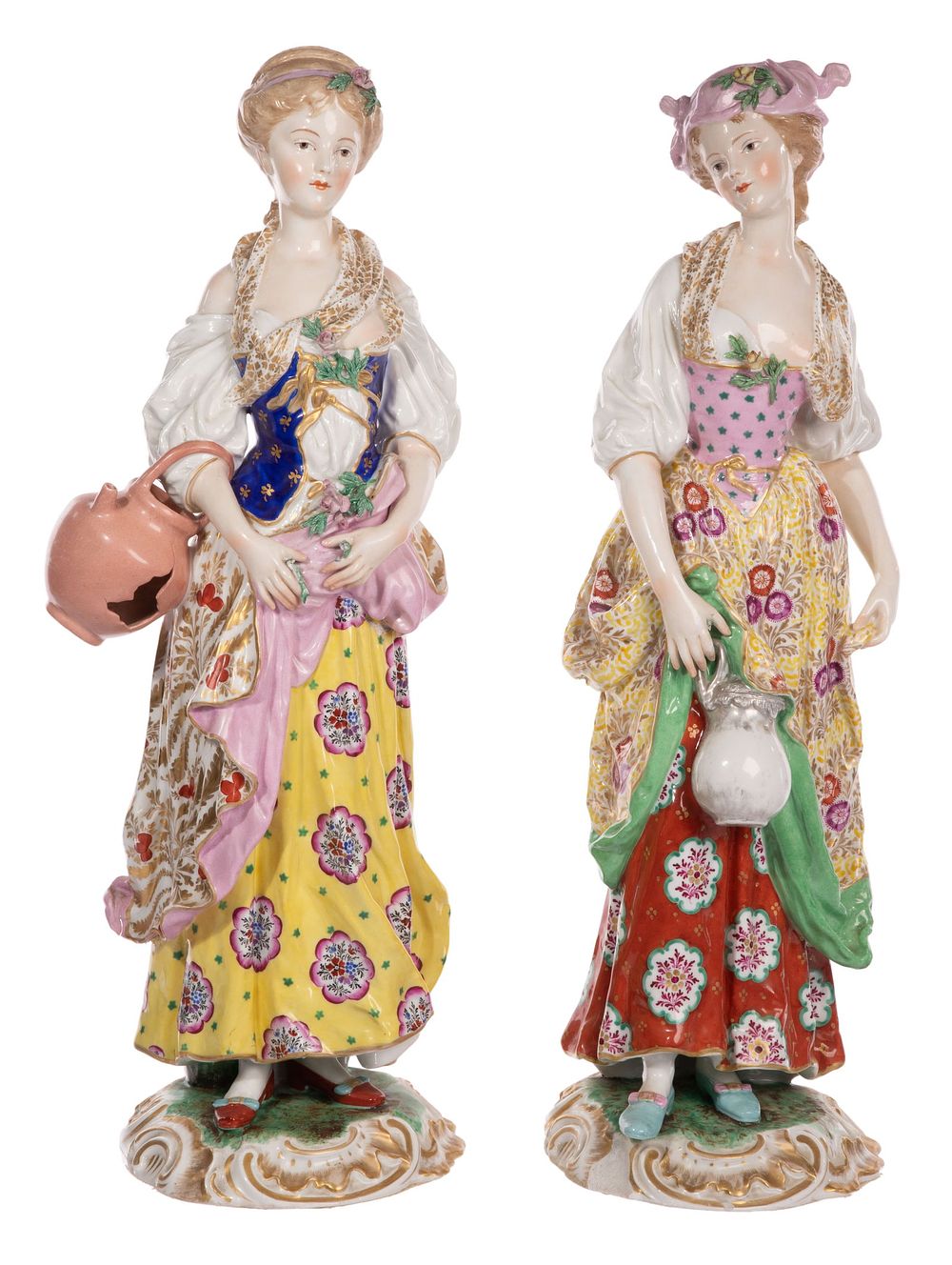 Lot 370: Royal Crown Derby Porcelain Figurines