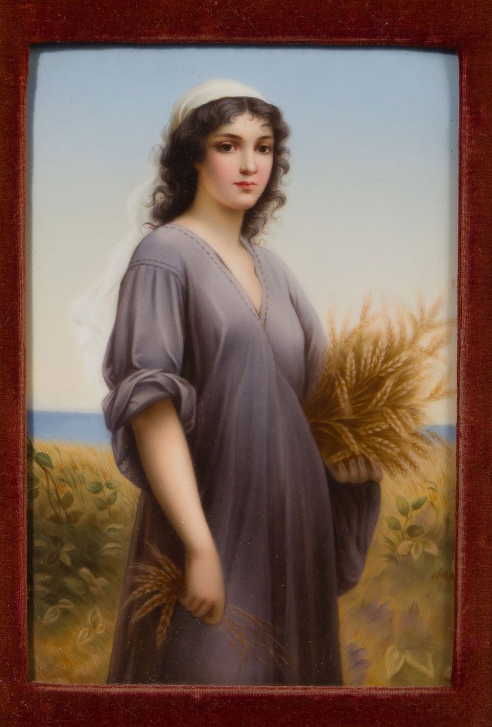 Lot 391: KPM Porcelain Plaque