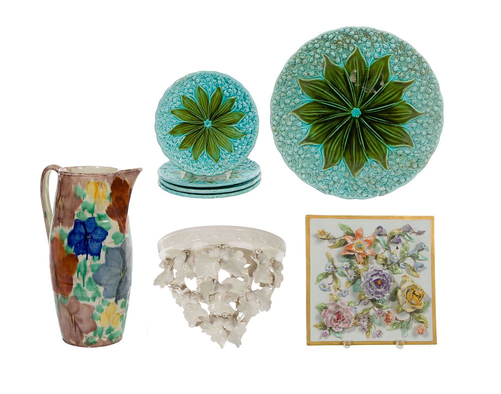 Lot 410: Majolica and Capodimonte Assortment