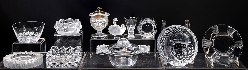 Lot 424: Lalique Crystal Assortment