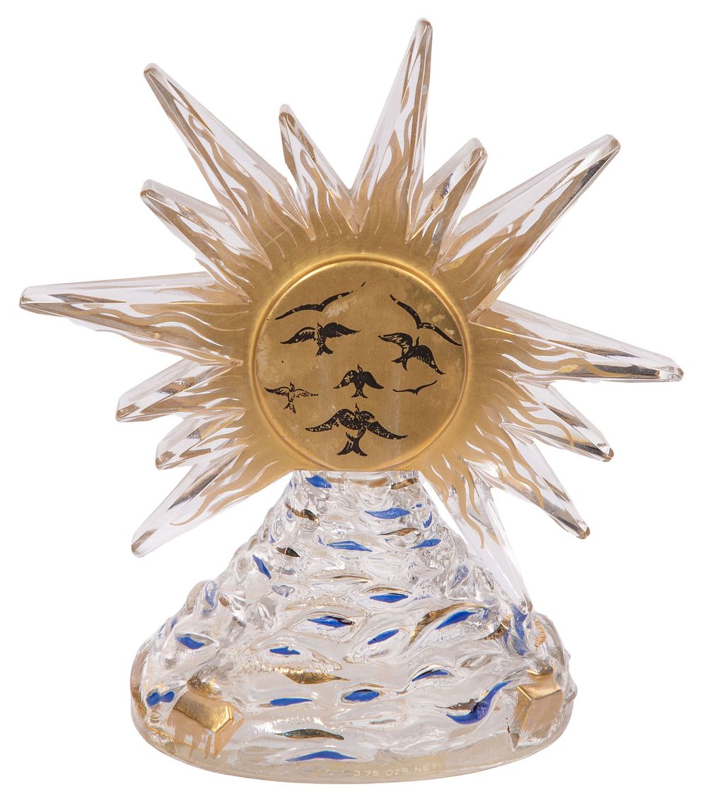 Lot 433: Salvador Dali for Schiaparelli Le Roy Soleil Baccarat Perfume Bottle