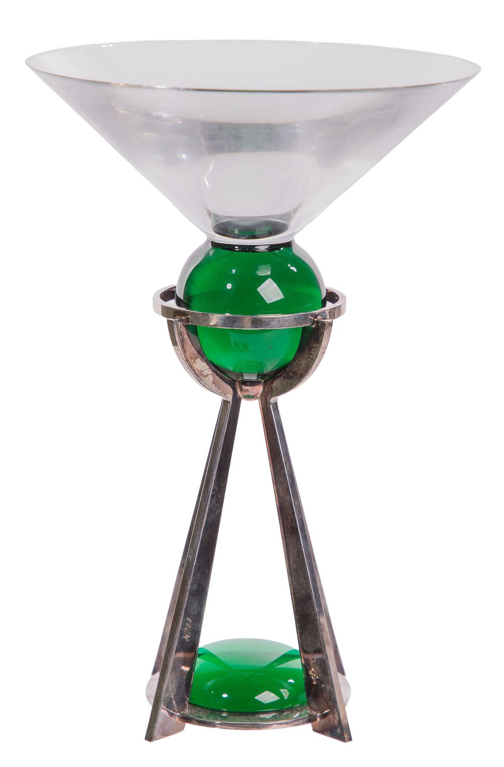 Lot 436: Adam Tihany for Christofle Cocktail Glasses