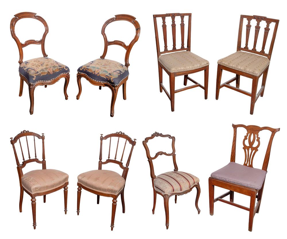 Lot 448: Wood Chair Assortment
