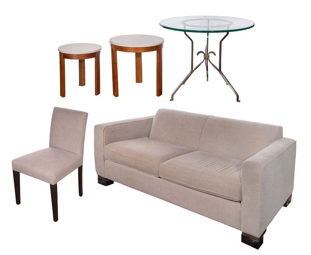 Lot 449: Room and Board Upholstered Sofa