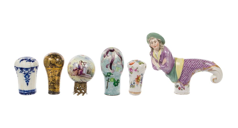 Lot 465: Umbrella Handle Assortment