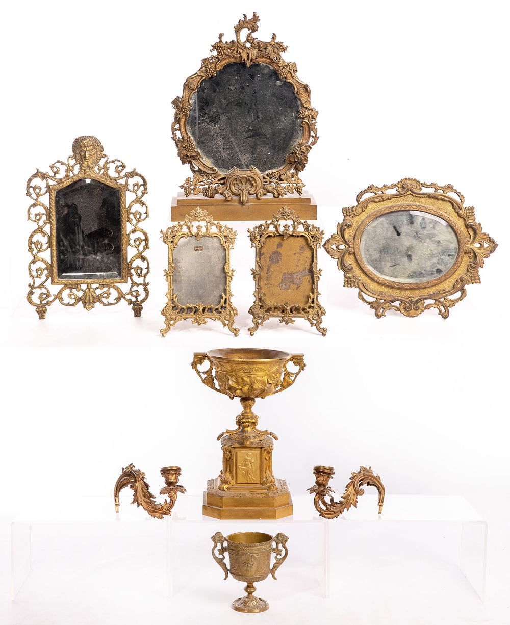 Lot 470: Decorative Metal Object Assortment