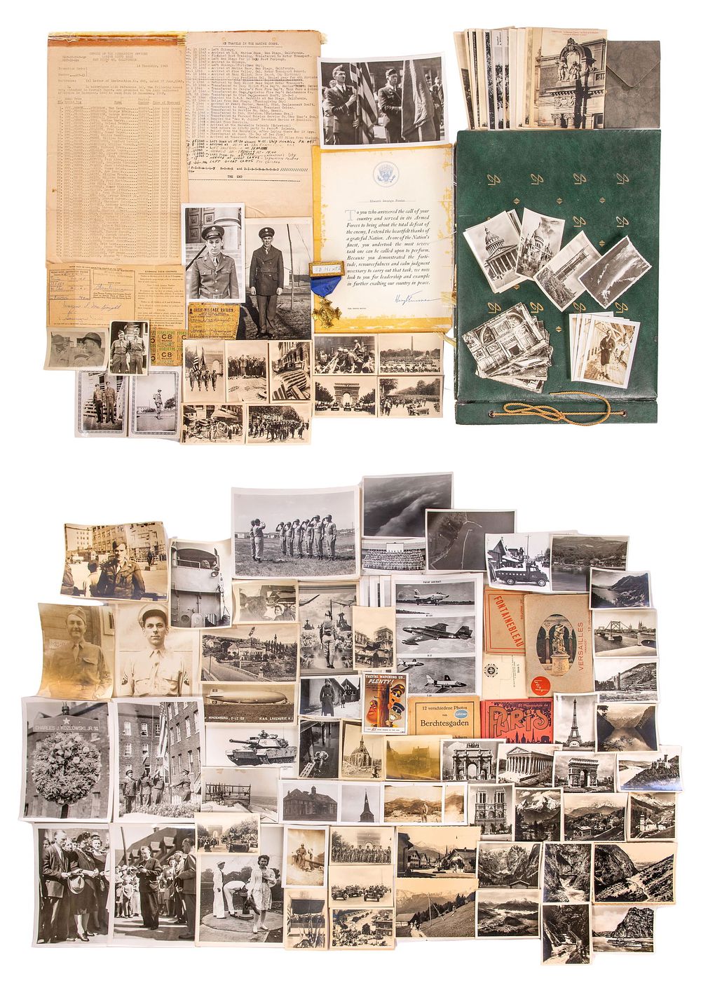 Lot 519: World War II Era Military Ephemera Assortment