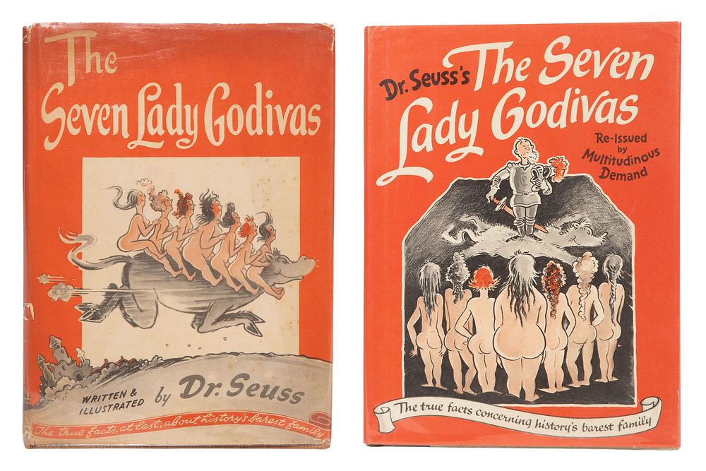 Lot 524: Dr. Suess (Theodore Geisel) 'The Seven Lady Godivas' First Edition