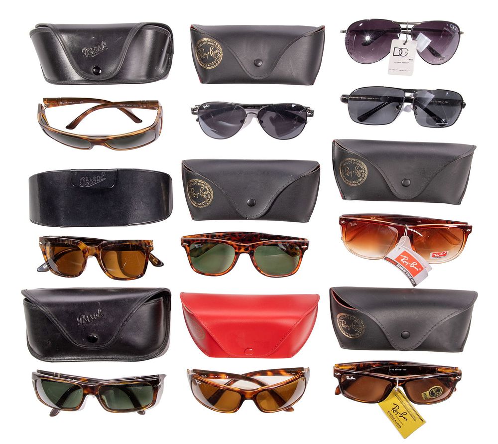 Lot 530: RayBan and Persol Sunglasses Assortment
