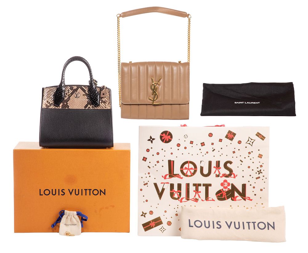 Lot 532: Louis Vuitton Mini City Steamer Handbag
