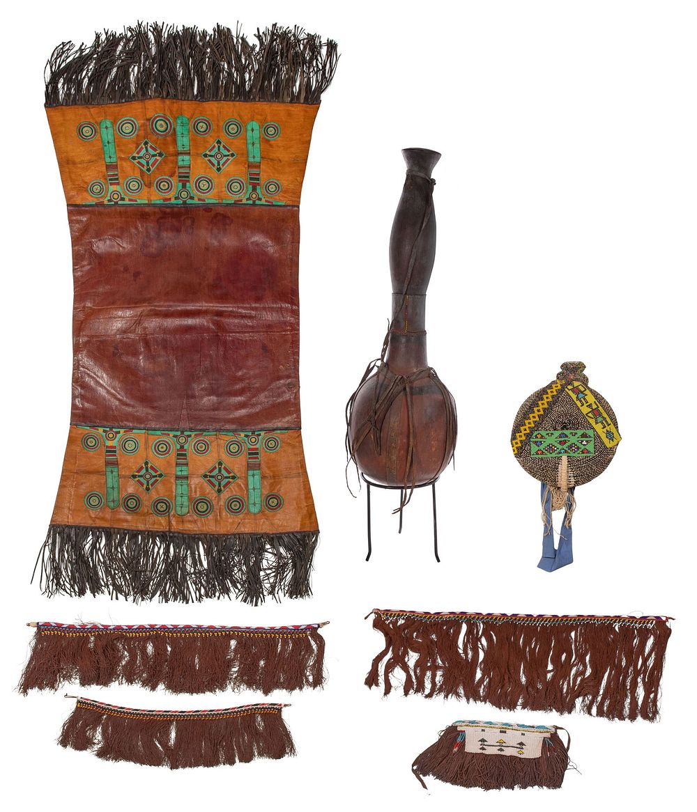 Lot 550: African Ethnographic Object Assortment