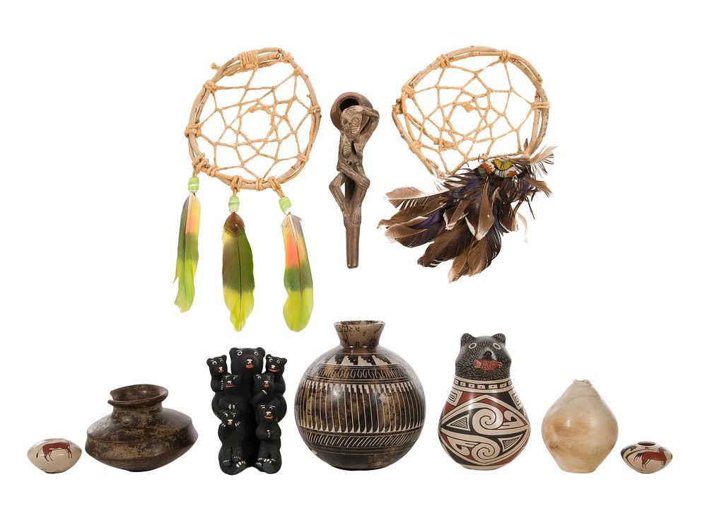 Lot 563: Native American Pottery Assortment