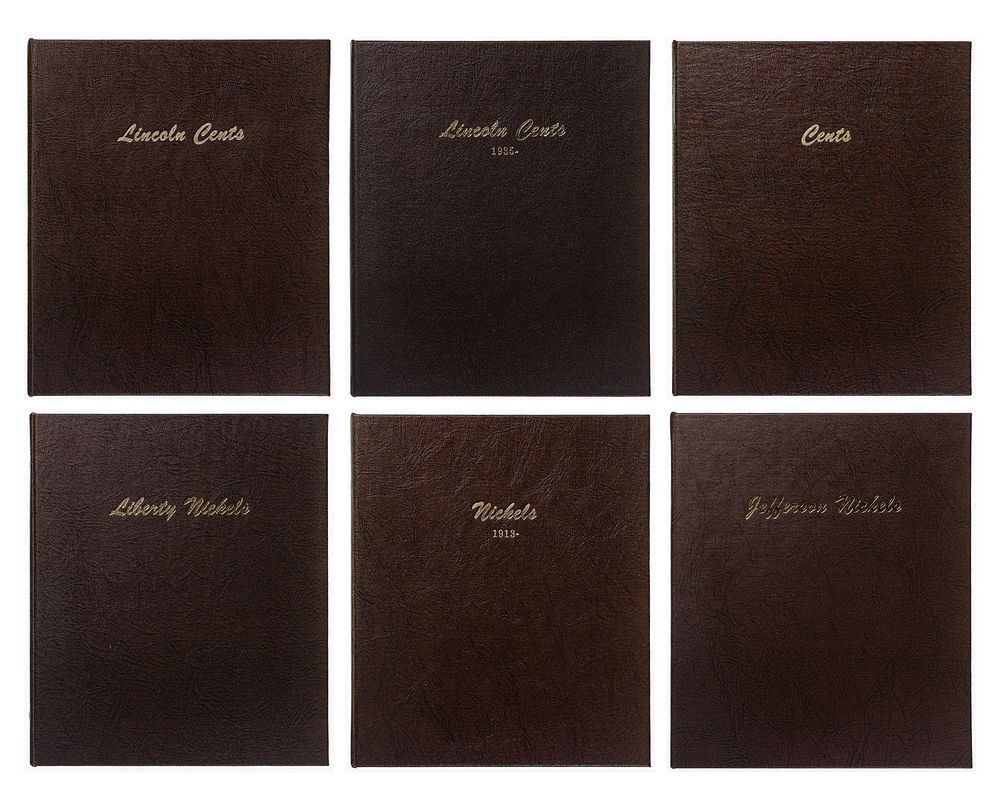 Lot 161: 1c and 5c Coin Book Assortment