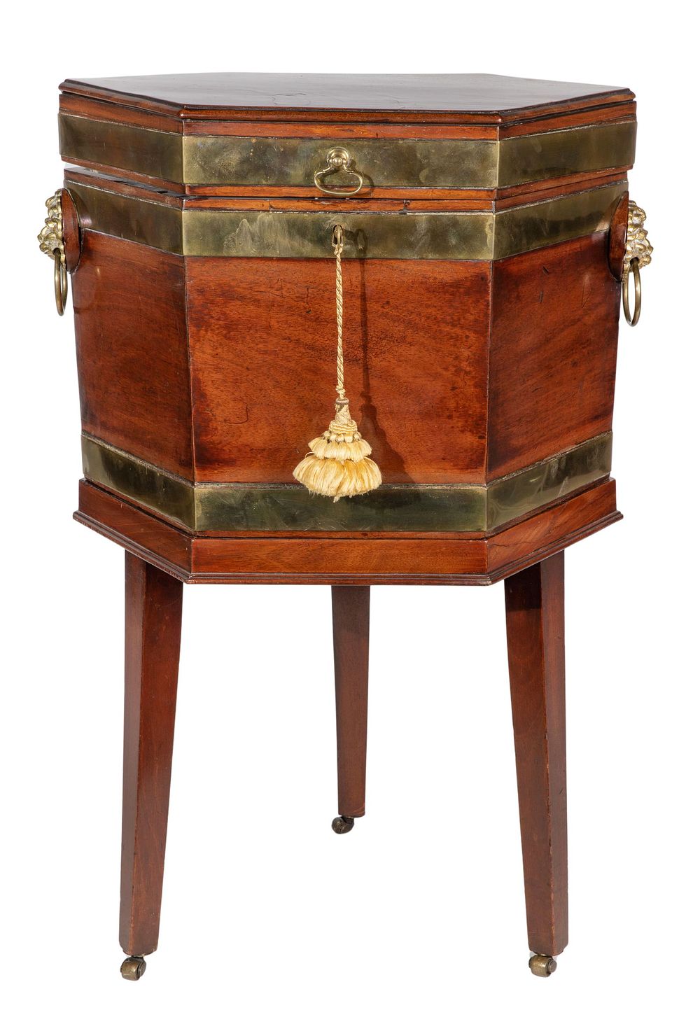 Lot 174: Chippendale Mahogany Cellarette