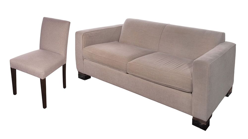 Lot 175: Room and Board Upholstered Sofa