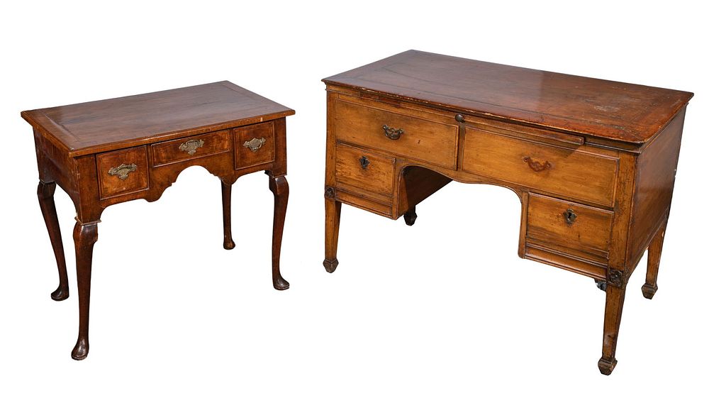 Lot 176: Desk and Dressing Table