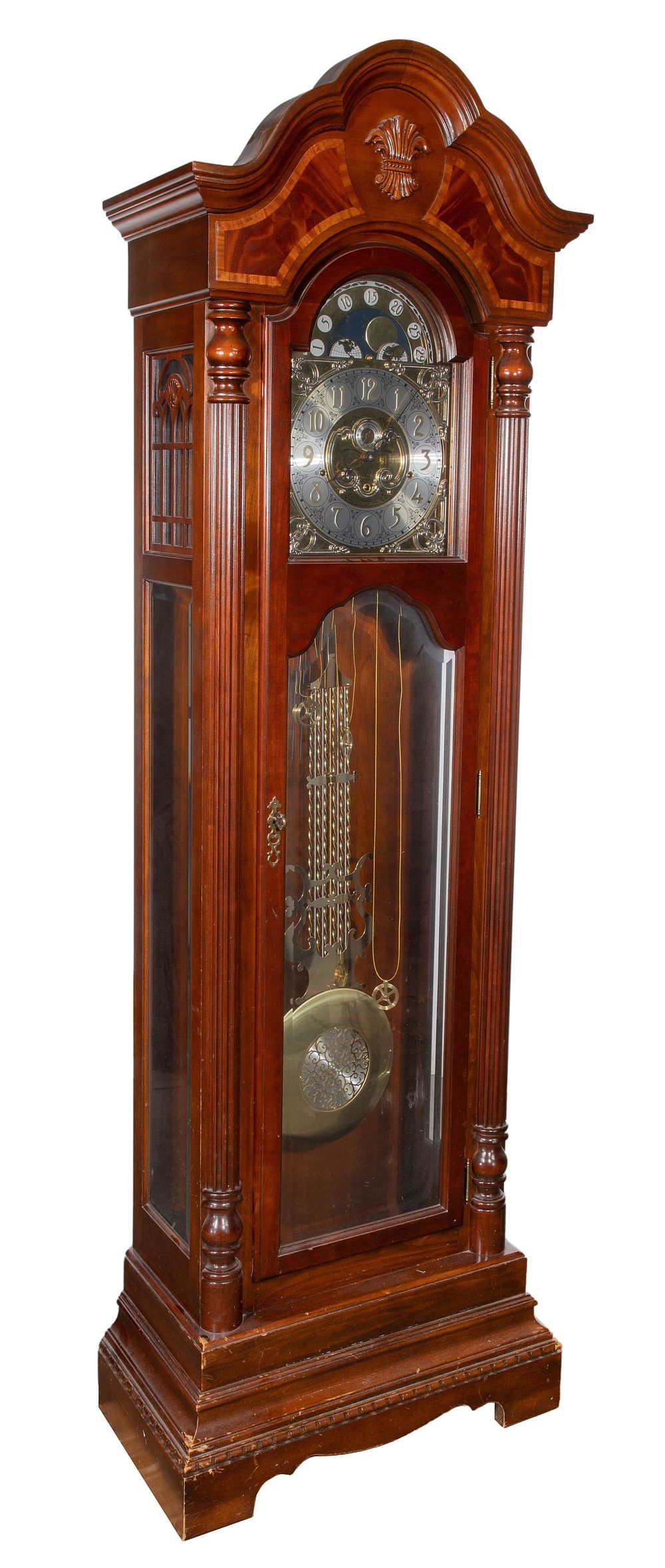 Lot 177: Sligh Grandfather Clock