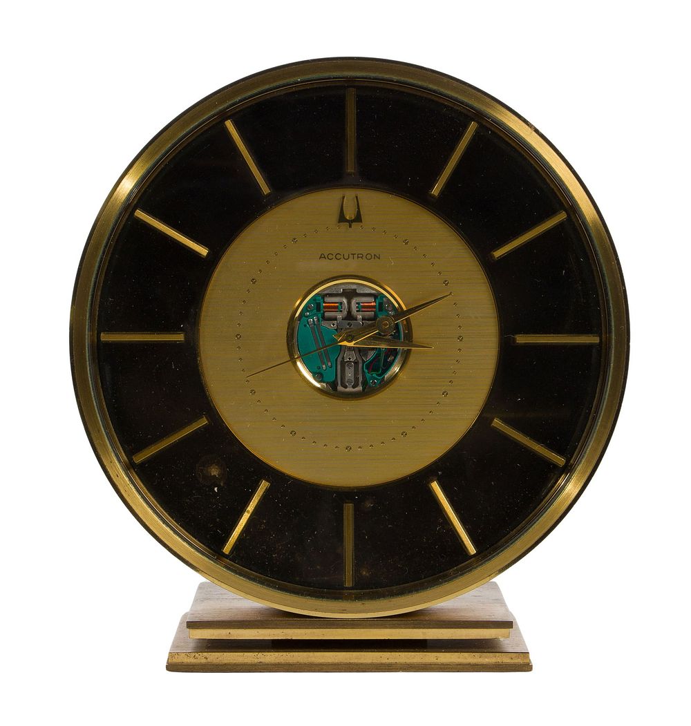 Lot 179: Bulova Accutron Desk Clock
