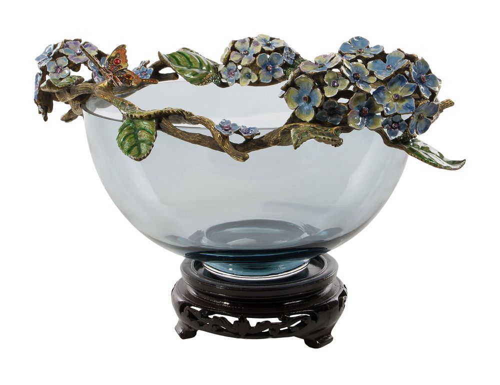 Lot 184: Jay Strongwater Jaime Bowl