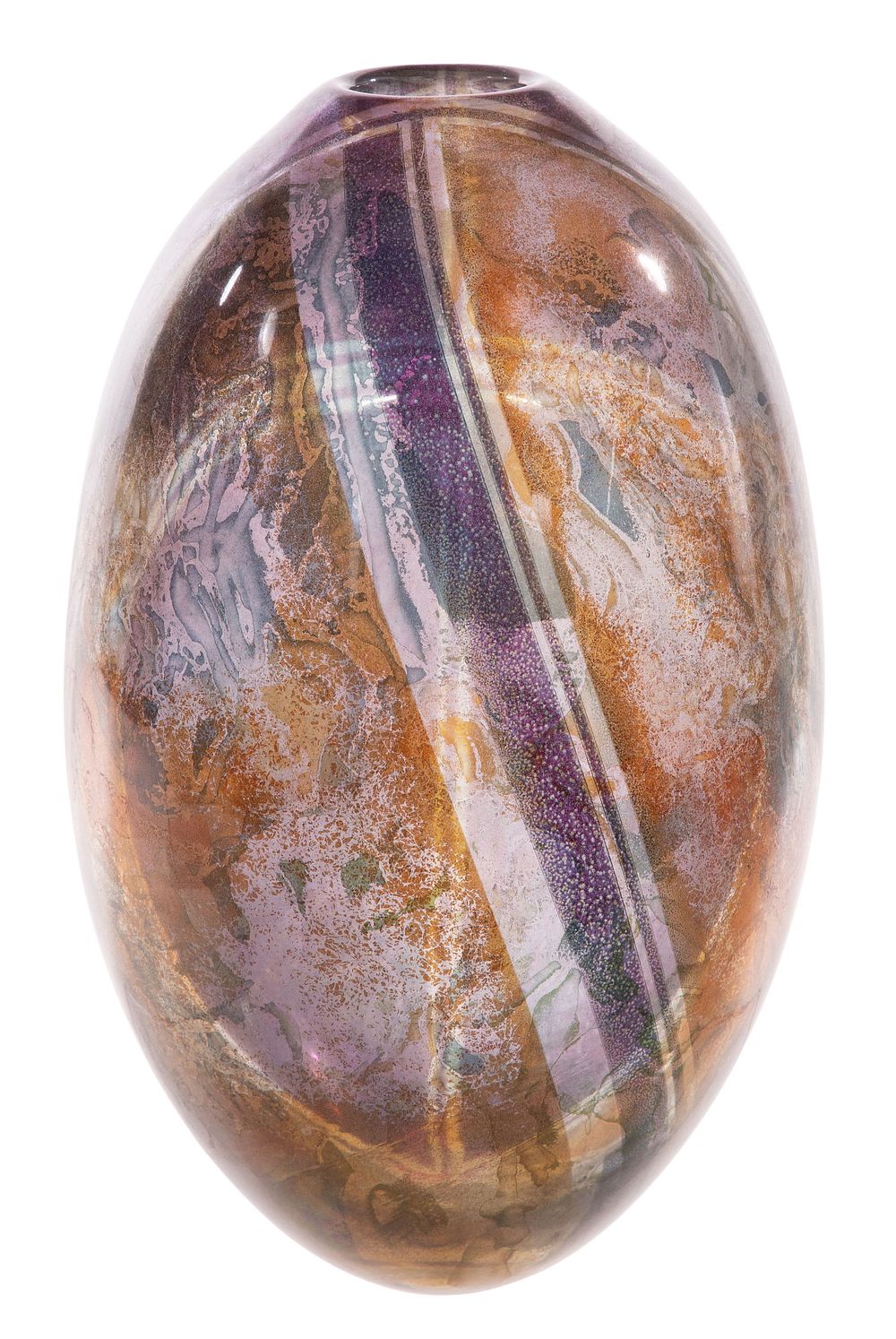 Lot 223: Kevin Gray (Canadian, 20th Century) Art Glass Vase