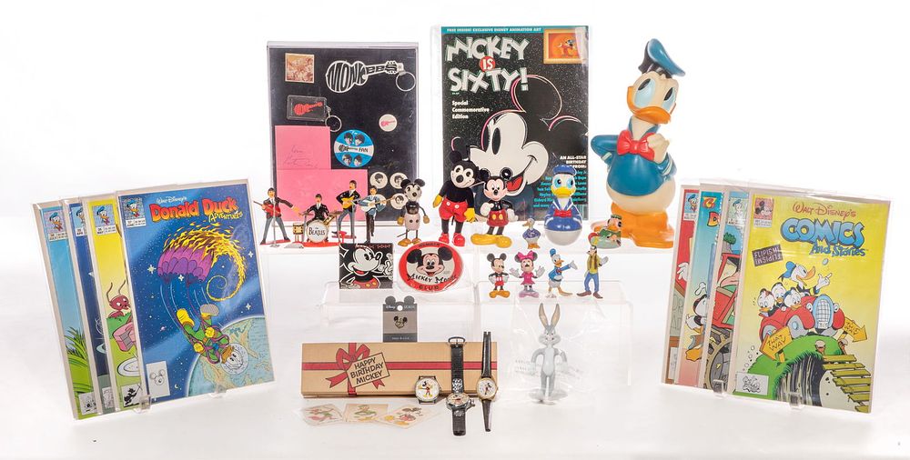 Lot 232: Disney and Beatles Assortment