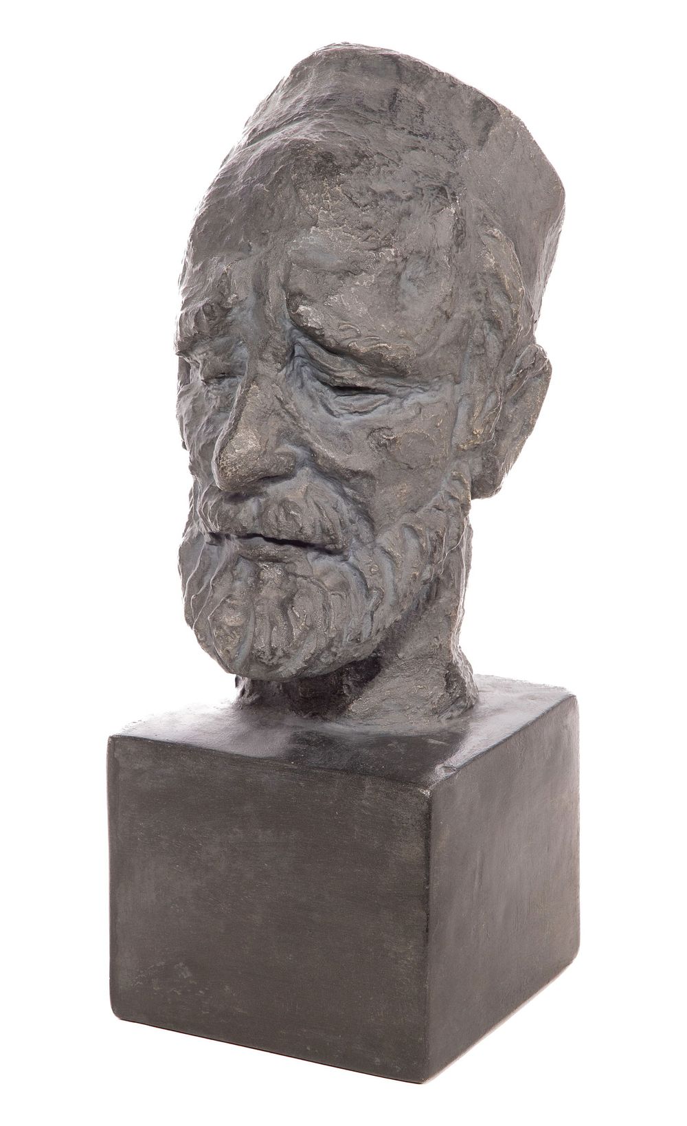 Lot 158: Natalie Immergluck (American, 1924-2002) 'Rabbi' Resin Sculpture
